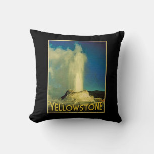 Coussin Vieux fidèle de Yellowstone