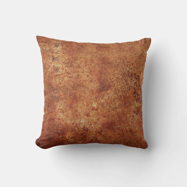 Coussin Vieux Grunge Texture métallique rustique (Recto)