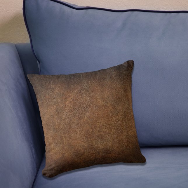 Coussin Vieux Monde Faux Leather (Créateur téléchargé)