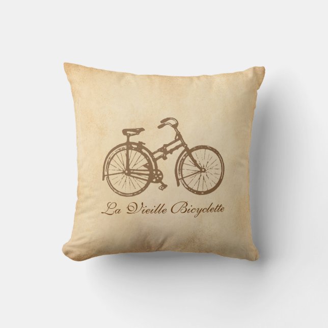 Coussin Vieux vélo (Recto)