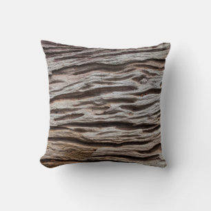 Coussin Vieux vintage en bois textureabstrait, décoration
