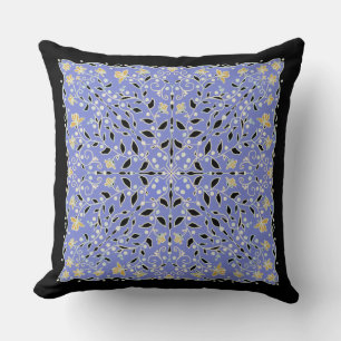 Coussin Vignes et fleurs