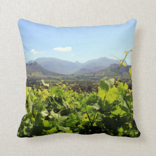 Coussin Vignobles dans Franschhoek, Afrique du Sud