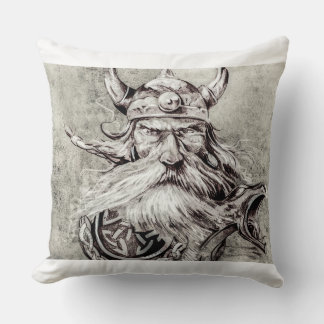 Coussin viking double face
