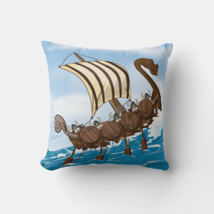 Coussin Viking Ship