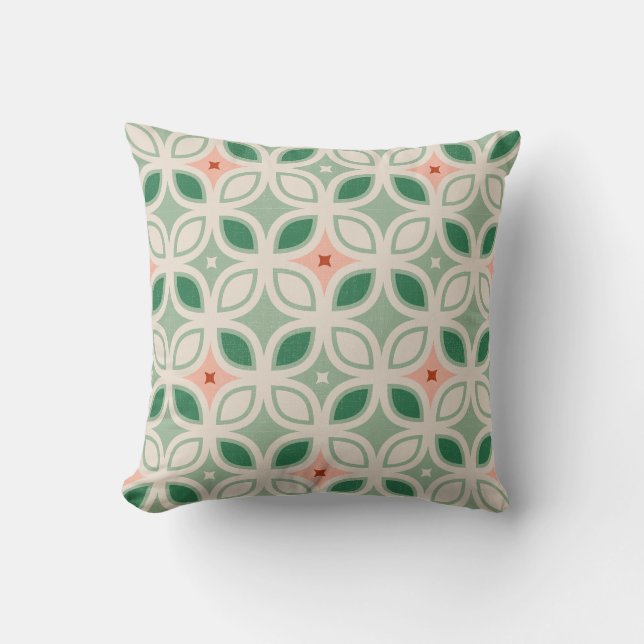 Coussin Villa Géométrique italienne (Recto)