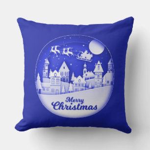 Coussin Village de Merry Christmas