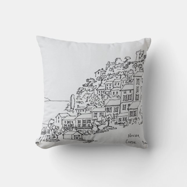 Coussin Village perché de Nonza | Corse, France (Recto)