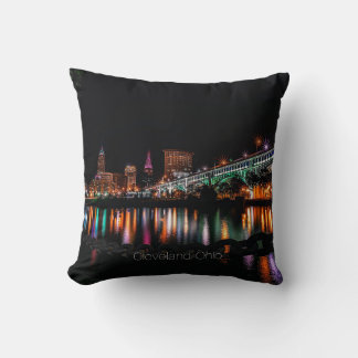 Coussin Ville de Cleveland Ohio