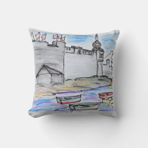 Coussin Ville de Concarneau Finistère, Bretagne