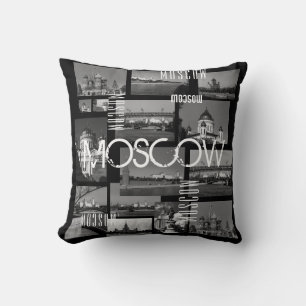 Coussin Ville de Moscou St Basil'architecture de la cathéd