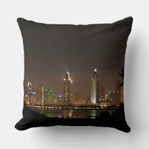 Coussin Ville de nuit Paysages Californie San Diego.