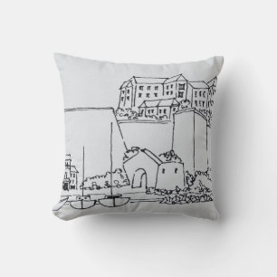 Coussin Ville fortifiée de Calvi Corse, France