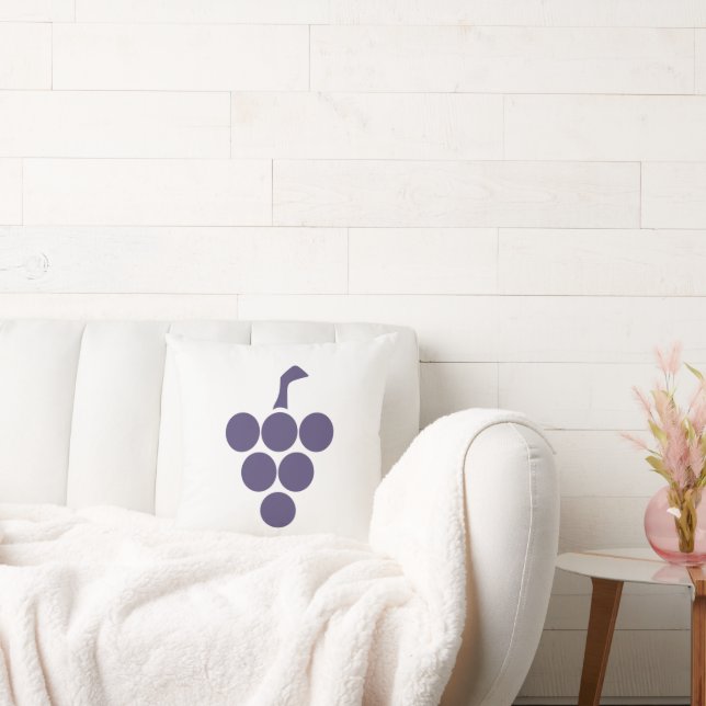 Coussin Vin Ou Vin Pour Sommelier De Raisin Et De Grapevin (Canapé)
