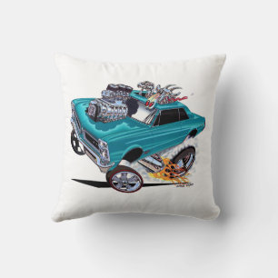 Coussin Vince Crain GOATINATOR blue 1965 GTO