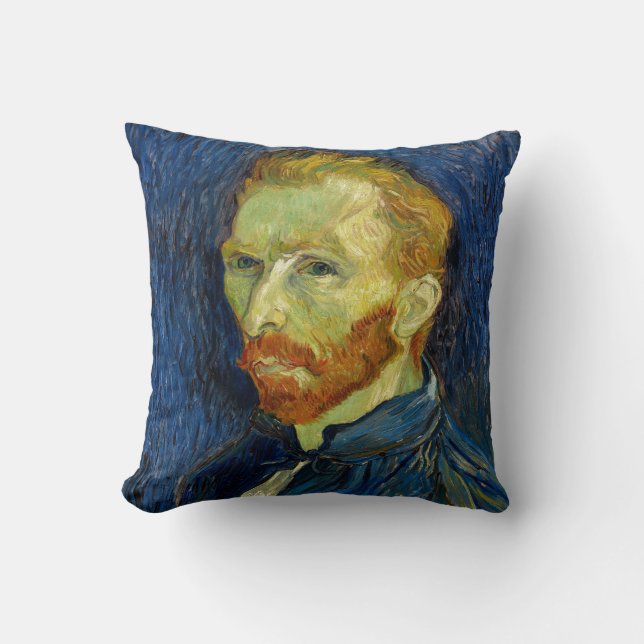 Coussin Vincent Van Gogh Autoportrait Avec Palette (Recto)