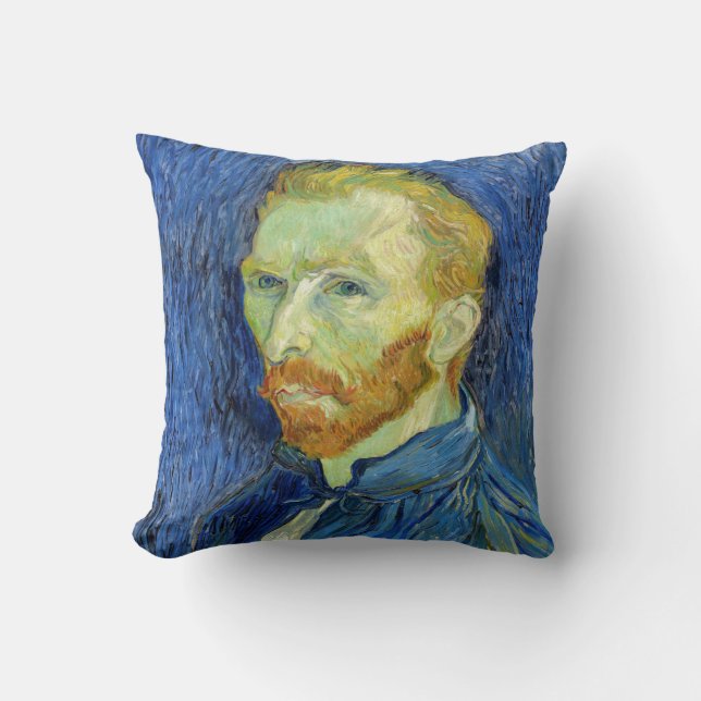 Coussin Vincent van Gogh - Autoportrait avec Palette (Recto)
