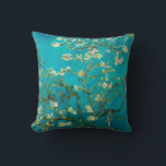 Coussin Vincent Van Gogh Blossoming Almond Tree Floral Art<br><div class="desc">Vincent Van Gogh Arbre d'amande fleuri Vintage Art floral Arbre d'amande fleuri est un tableau de 1890 de l'artiste post-impressionniste néerlandais Vincent van Gogh. Almond Blossoms est un ensemble de plusieurs tableaux réalisés en 1888 et 1890 par Vincent van Gogh à Arles et Saint-Rémy, dans le sud de la France,...</div>