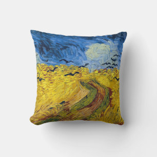 Coussin Vincent van Gogh - Champ de blé aux corbeaux