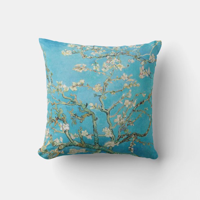 Coussin Vincent van Gogh - Floraison des amandiers (Recto)