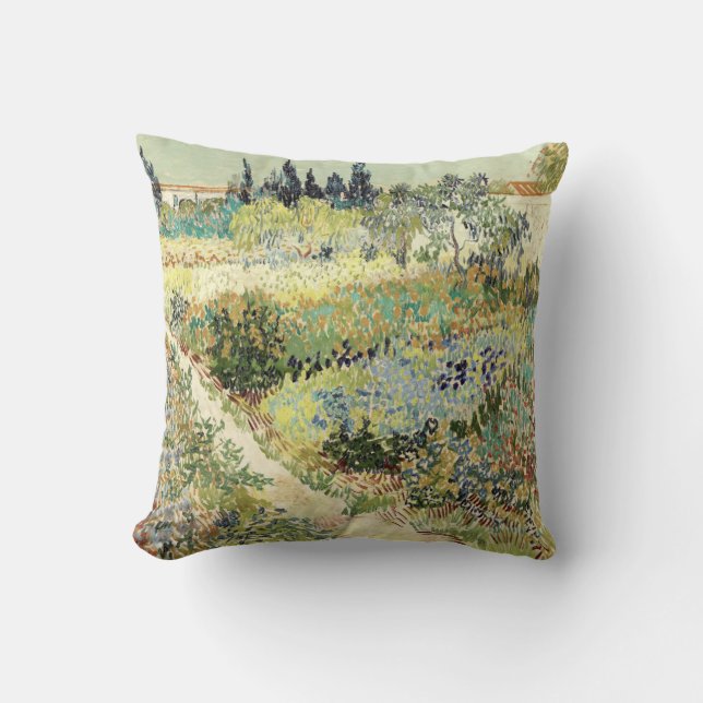 Coussin Vincent Van Gogh Garden (Recto)