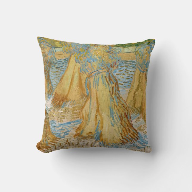 Coussin Vincent van Gogh - Gerbes de Blé (Recto)