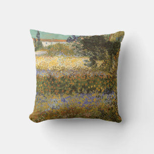 Coussin Vincent van Gogh - Jardin en fleurs