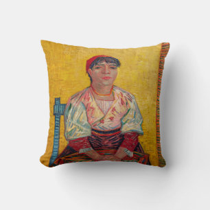 Coussin Vincent Van Gogh - La femme italienne