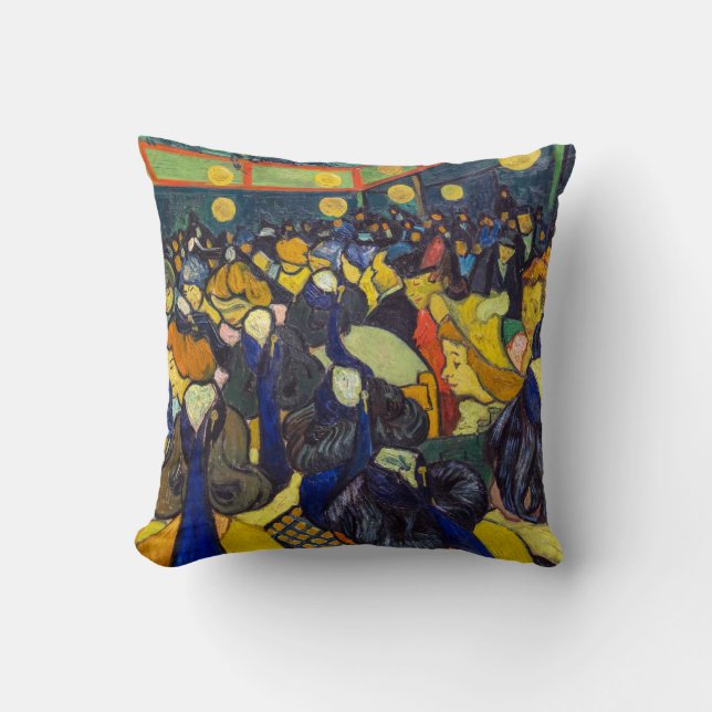 Coussin Vincent van Gogh - La salle de bal à Arles (Recto)