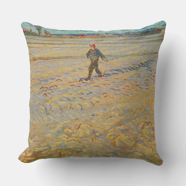 Coussin Vincent van Gogh | le semeur, 1888 (Recto)