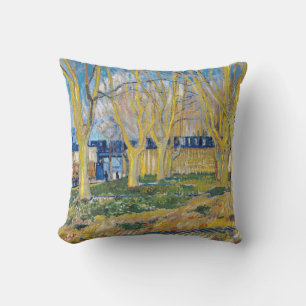 Coussin Vincent van Gogh - Le Train Bleu