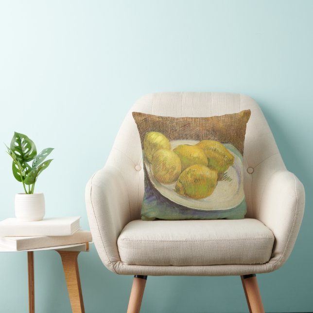 Coussin Vincent van Gogh - Nature morte Citrons sur une as (Chaise)