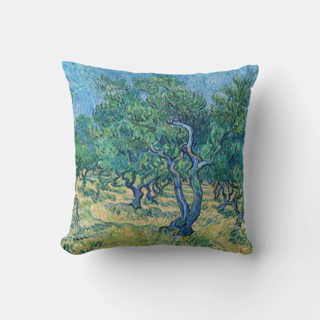 Coussin Vincent van Gogh - Oliveraie (Recto)