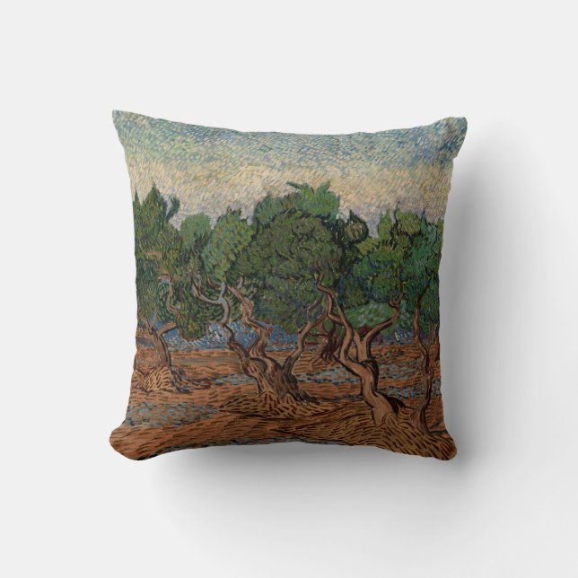 Coussin Vincent van Gogh - Oliveraie (Recto)