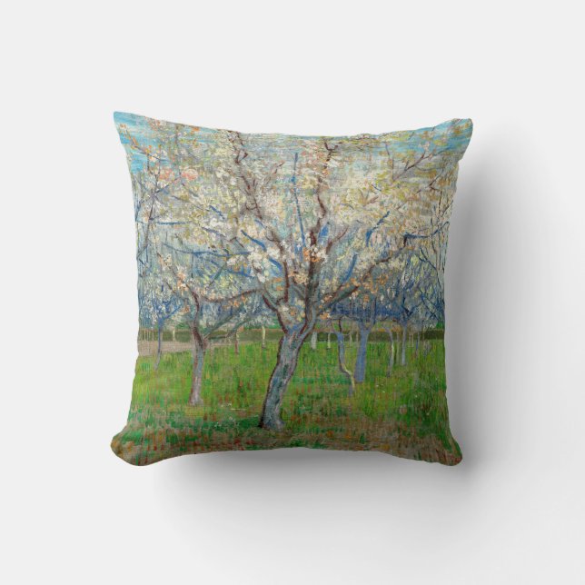Coussin Vincent van Gogh - Orchard rose (Recto)
