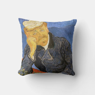 Coussin Vincent Van Gogh - Portrait du Docteur Paul Gachet