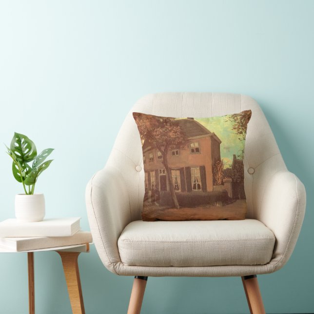 Coussin Vincent van Gogh - Presbytère à Nuenen (Chaise)