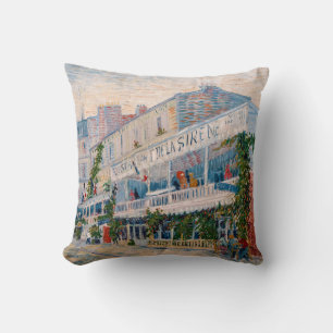 Coussin Vincent van Gogh - Restaurant de la Sirène