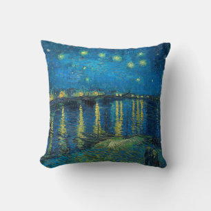 Coussin Vincent Van Gogh Starry Night Over the Rhone
