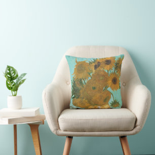Coussin Vincent van Gogh - Vase avec douze tournesols