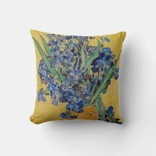 Coussin Vincent van Gogh - Vase avec iris