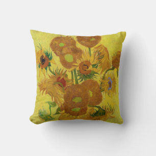 Coussin Vincent van Gogh - Vase avec quinze tournesols
