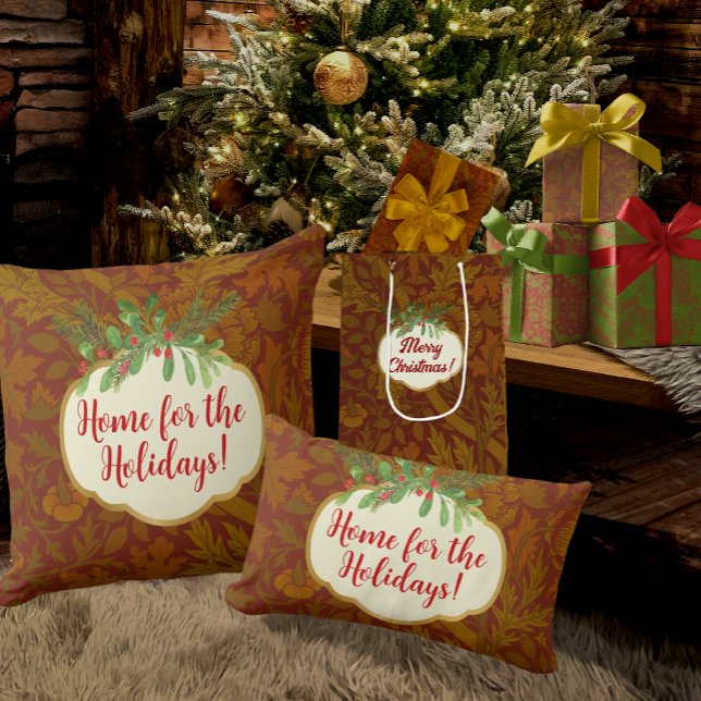 Coussin Vintag Classic William Morris Holiday Personnalisé (Créateur téléchargé)