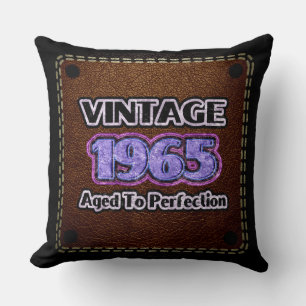 Coussin Vintage 1965 - Âgé À La Perfection