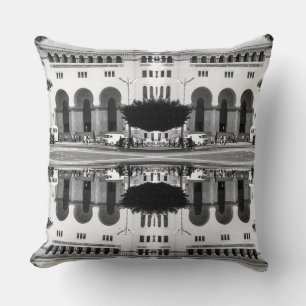 Coussin Vintage Algérie Alger La poste Carte postale L