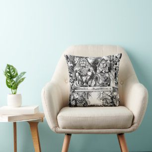 Coussin Vintage Alice au pays des merveilles, Procès de la