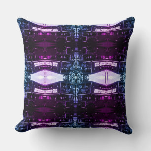 Coussin Vintage Angleterre Londres bus à deux étages Mouse