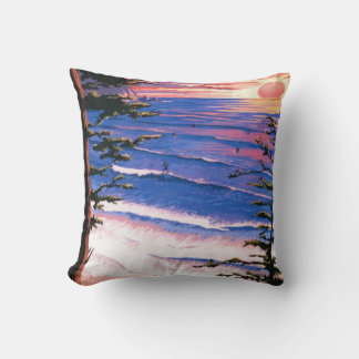 Coussin Vintage Big Sur Californie Tourisme USA