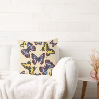 Coussin Vintage Butterflies