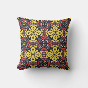 Coussin Vintage classique : Motif de fleurs sans couture
